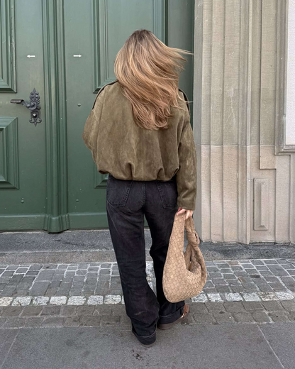 Maven™ Wildleder-Bomberjacke