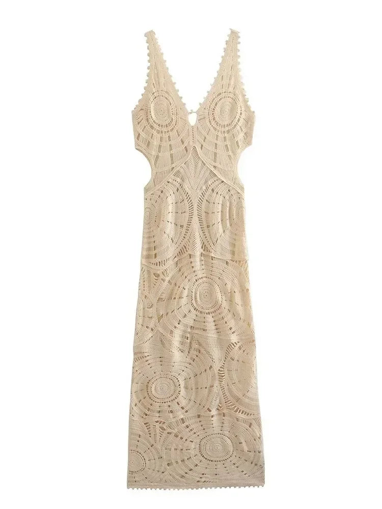 Emmy | Cut-Out V-Neck Dress