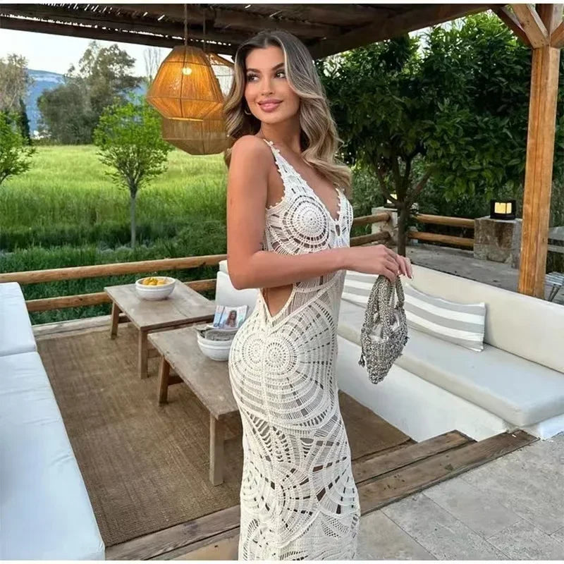 Emmy | Cut-Out V-Neck Dress