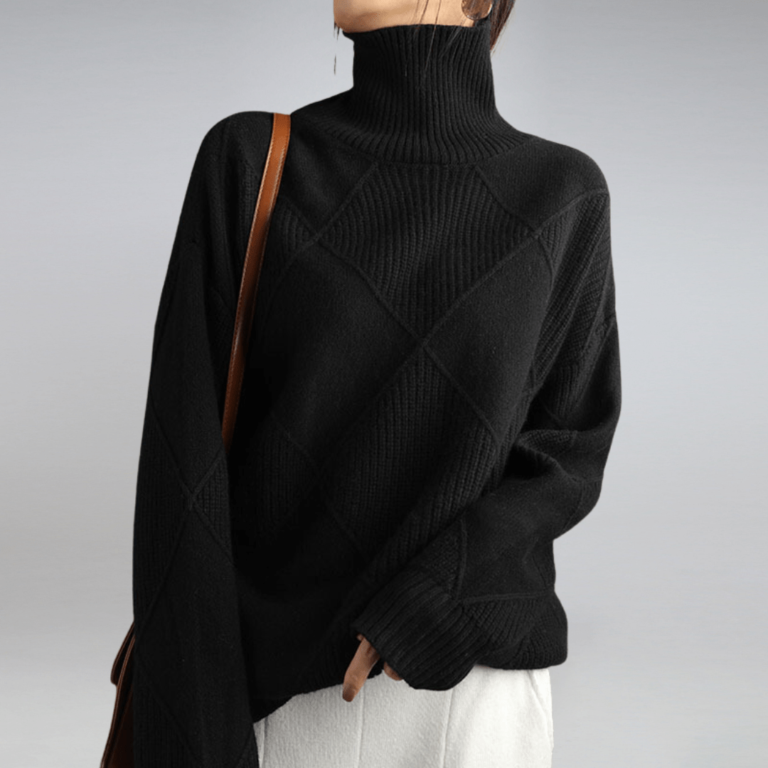 Abigail | Weicher Rollkragenpullover