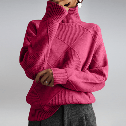 Abigail | Weicher Rollkragenpullover