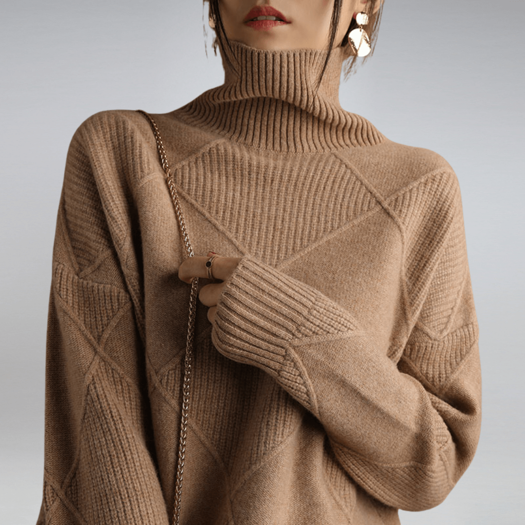 Abigail | Weicher Rollkragenpullover