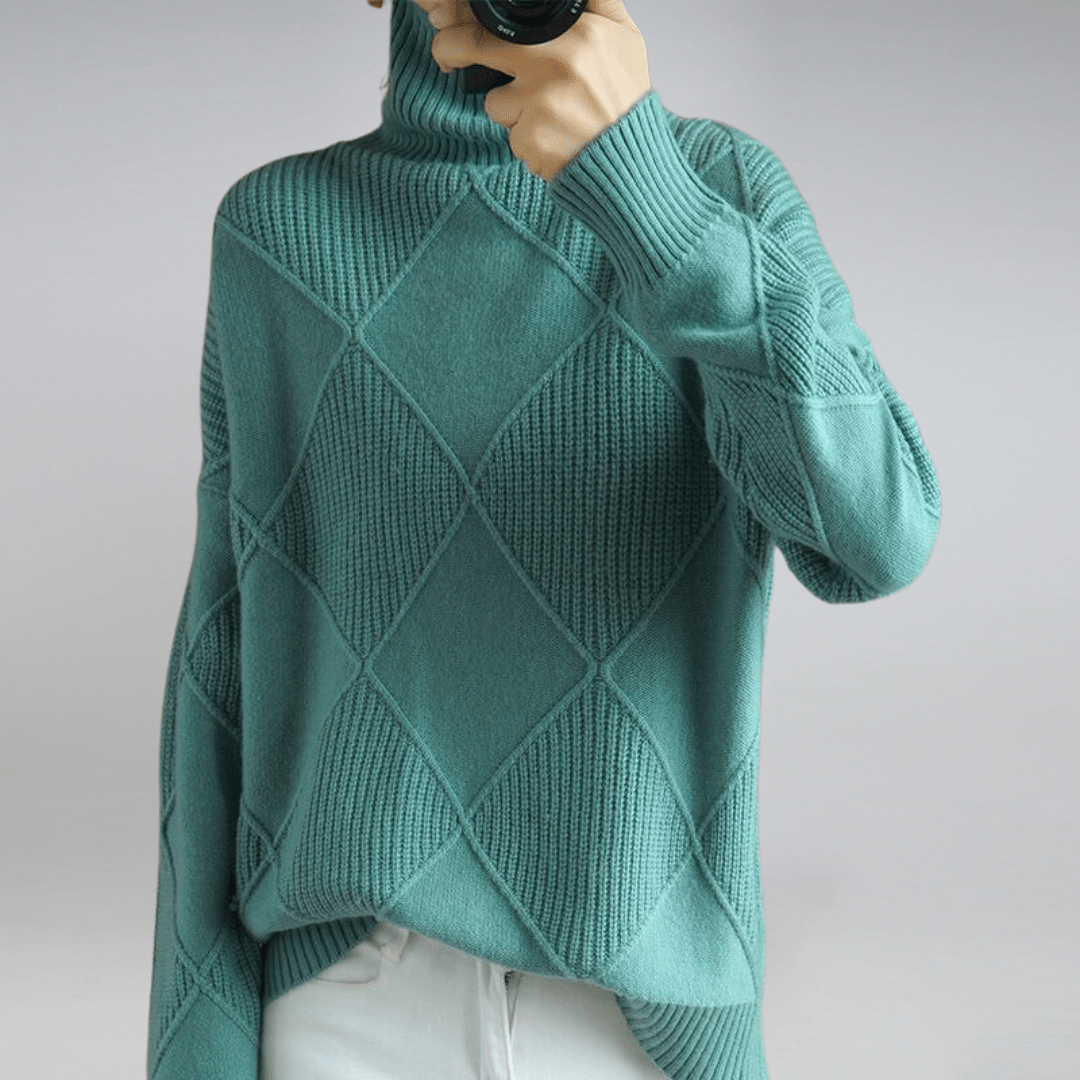 Abigail | Weicher Rollkragenpullover