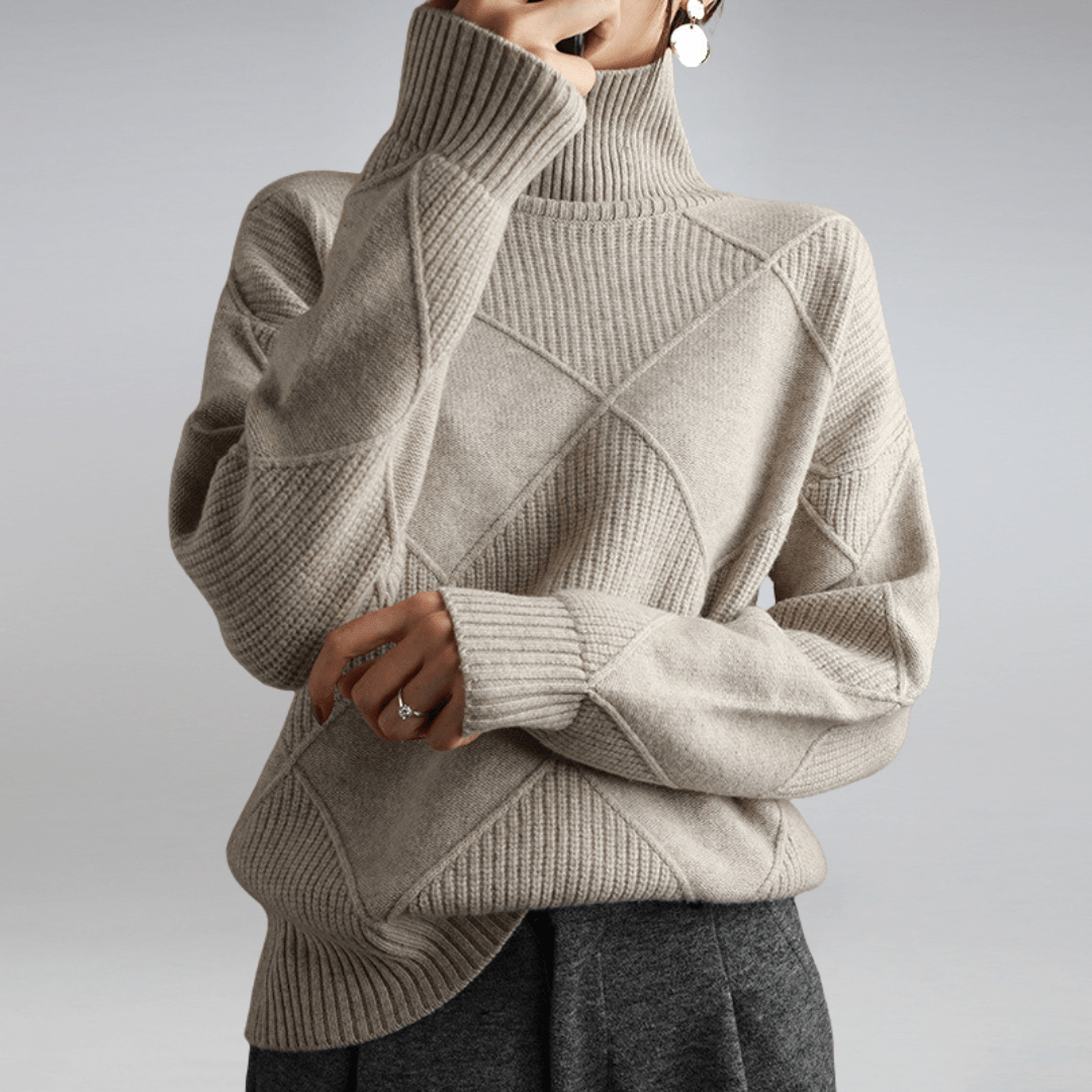 Abigail | Weicher Rollkragenpullover