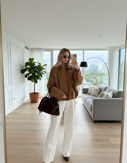 Maven™ Wildleder-Bomberjacke