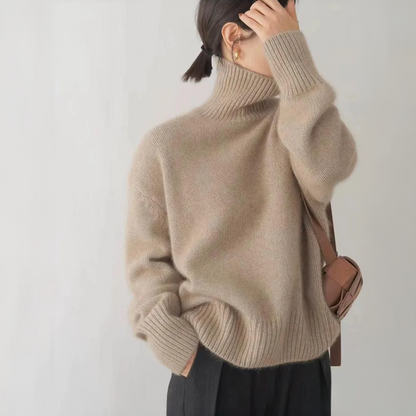 Isabella | Cashmere Hochhals-Pullover