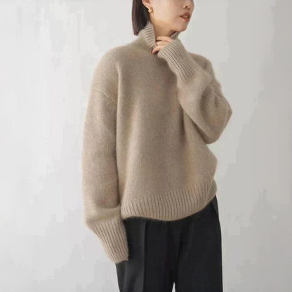 Isabella | Cashmere Hochhals-Pullover