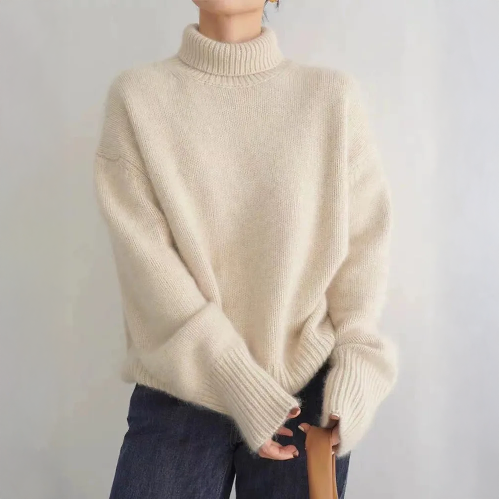 Isabella | Cashmere Hochhals-Pullover