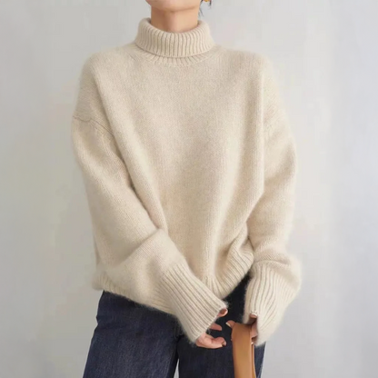 Isabella | Cashmere Hochhals-Pullover