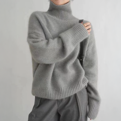 Isabella | Cashmere Hochhals-Pullover